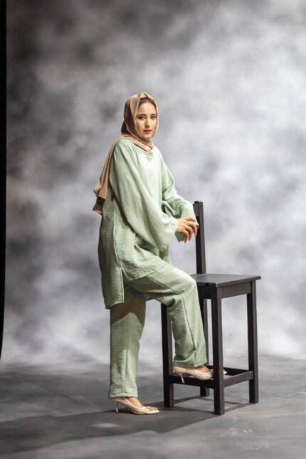 Sage Drift | Co-ord Set - TCS00303